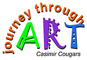 Journey through Art image/logo